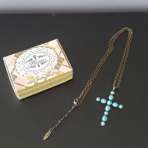 Plunder cross necklace